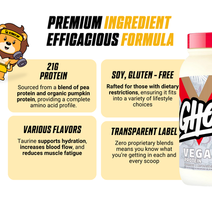 GHOST, Vegan Protein Powder, 2.2lbs - Ultimate Sup Singapore