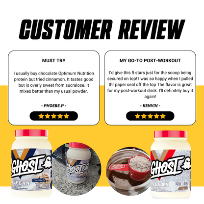 GHOST, Vegan Protein Powder, 2.2lbs - Ultimate Sup Singapore