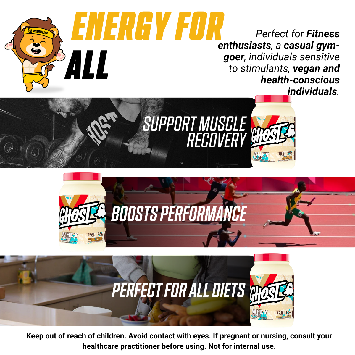 GHOST, Whey Protein Powder, 2-5lbs - Ultimate Sup Singapore