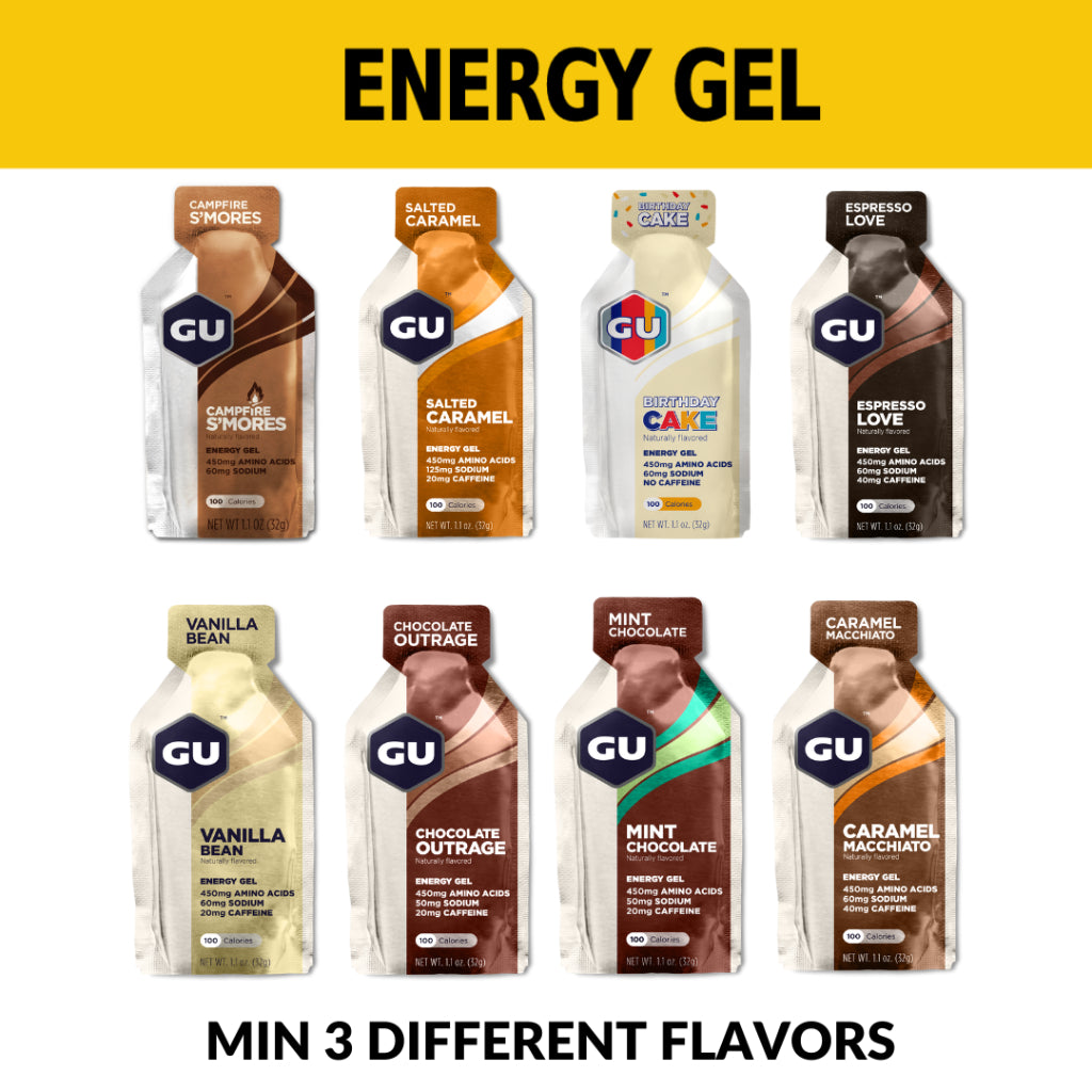 GU Energy Gel 24 Pack - Various Flavors - Ultimate Sup Singapore