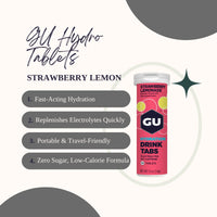 GU Straw Lemon drink