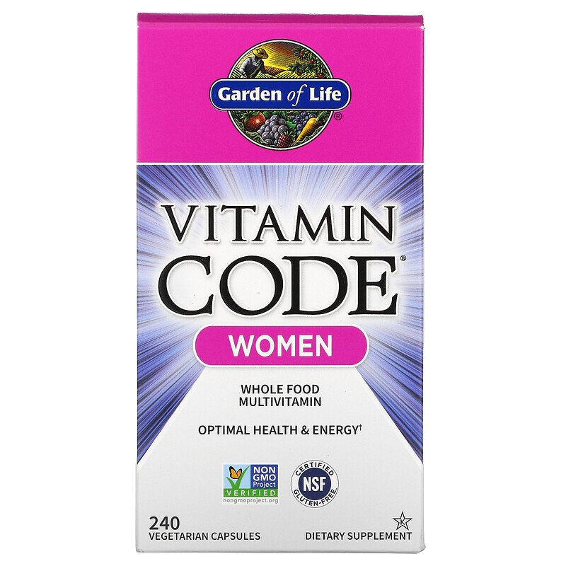 Garden of Life Multivitamin for Women, 120 caps - Ultimate Sup Singapore
