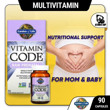 Garden of Life, Vitamin Code, Prenatal Vitamins, Immune Support for Mom and Baby, 90 Capsules - Ultimate Sup Singapore