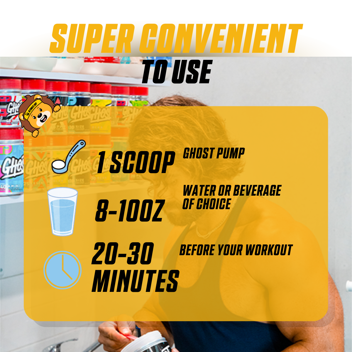 Ghost, Pump V2 Pre Workout, 40 Sers - Ultimate Sup Singapore