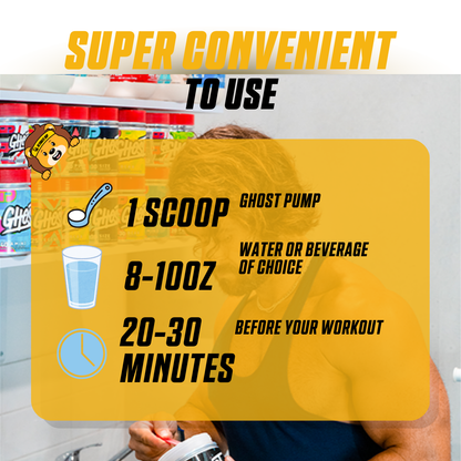 Ghost, Pump V2 Pre Workout, 40 Sers - Ultimate Sup Singapore
