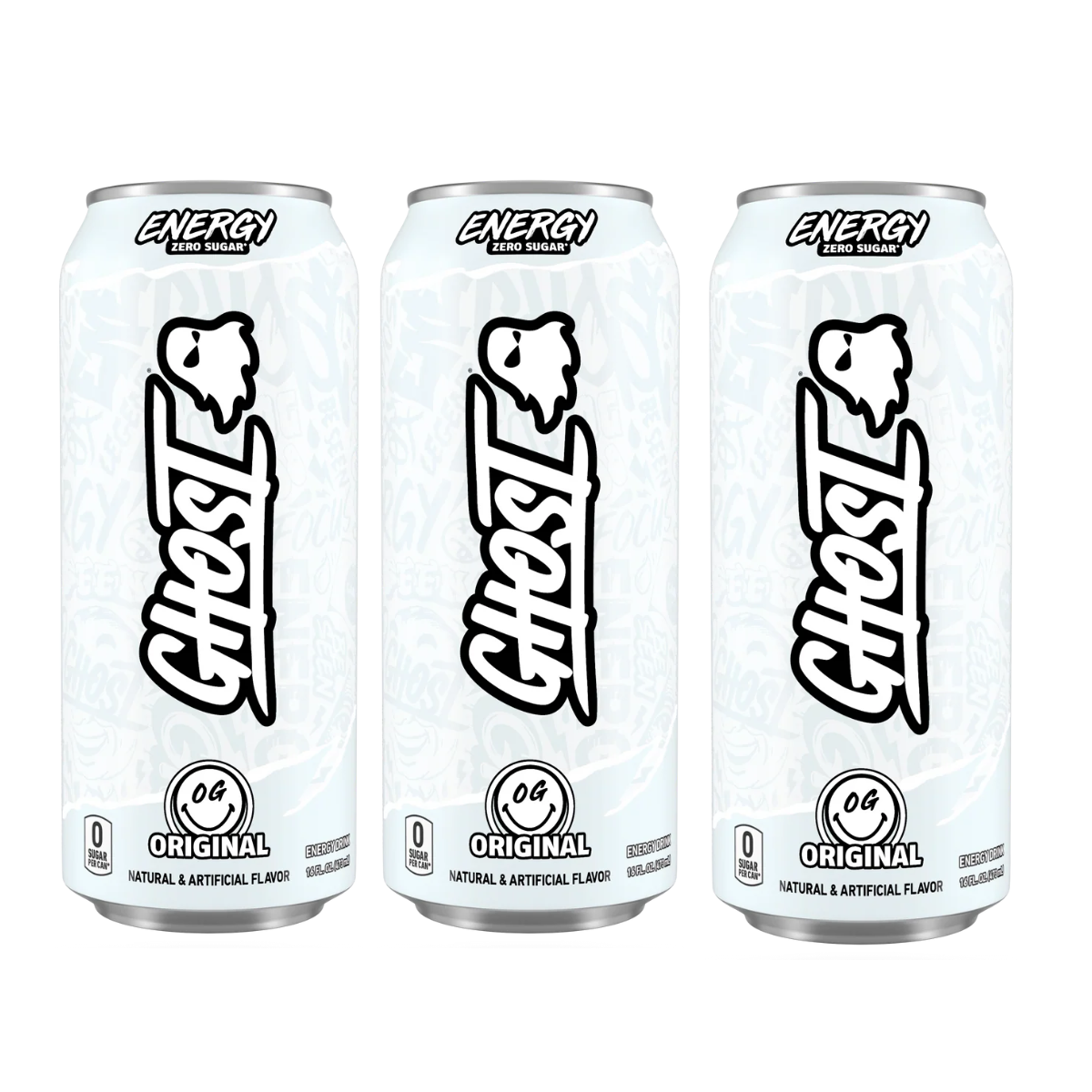 GHOST, Energy Drink, 200mg Caffeine, 12 Cans