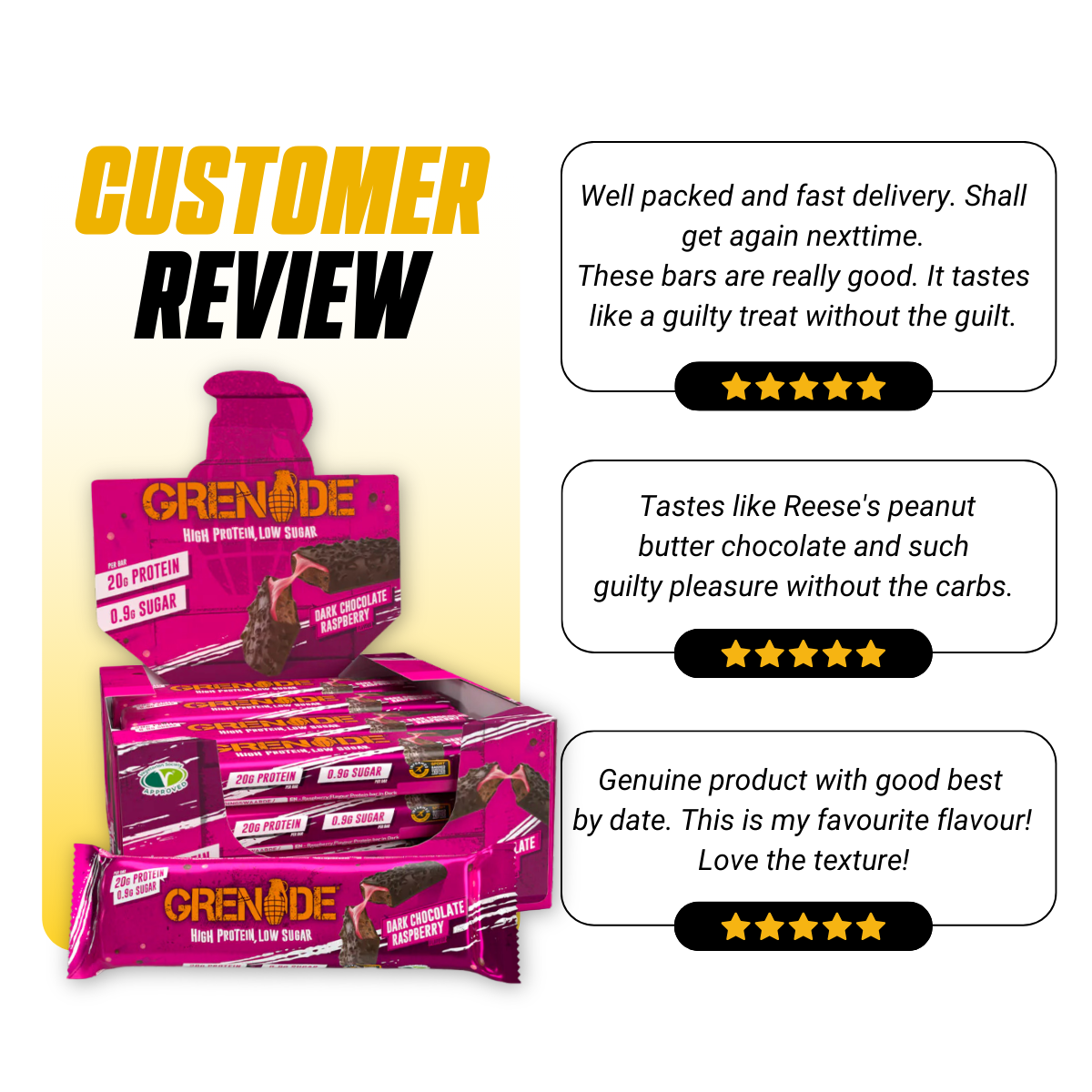 Grenade, Carb Killa Protein Bar, 12 packs - Ultimate Sup Singapore