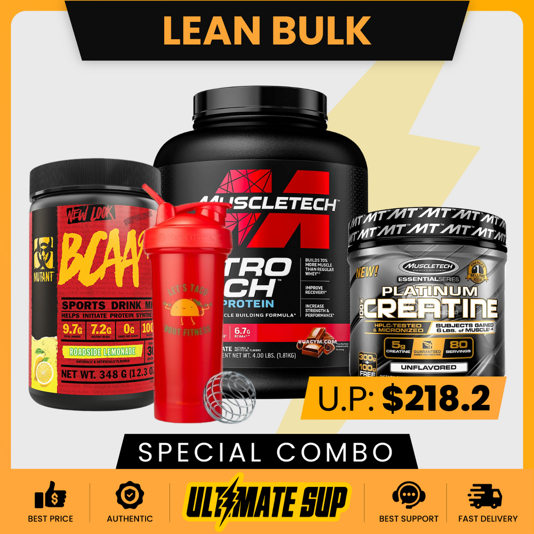 COMBO Lean Bulk | Build Muscle - Ultimate Sup - Ultimate Sup Singapore