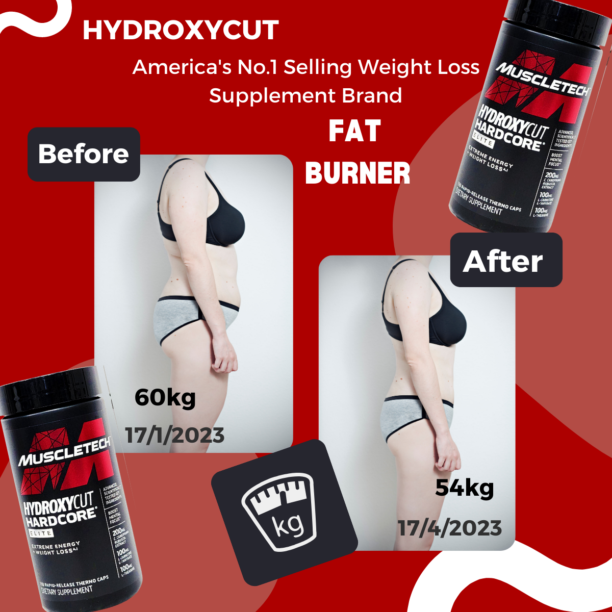 Hydroxycut, Hardcore Elite, 110-120 Caps - Ultimate Sup Singapore