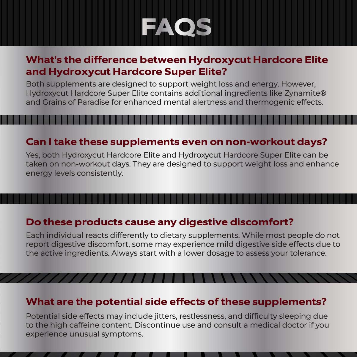 Hydroxycut, Hardcore Elite, 110-120 Caps - Ultimate Sup Singapore