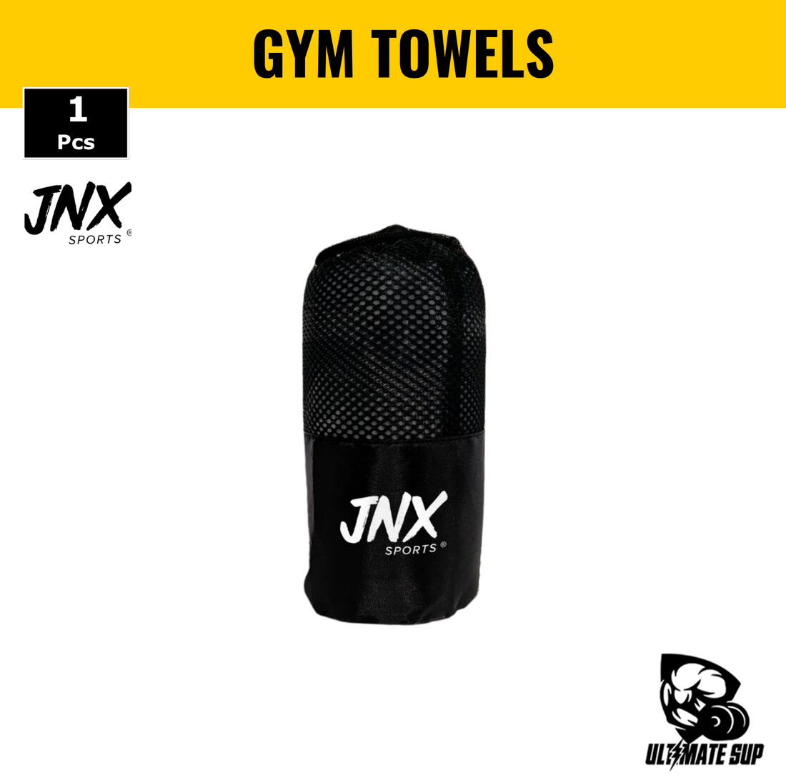 JNX Sports Gym Towels, Synthetic Blend, Carry Bag Included, 1 pc - Ultimate Sup Singapore