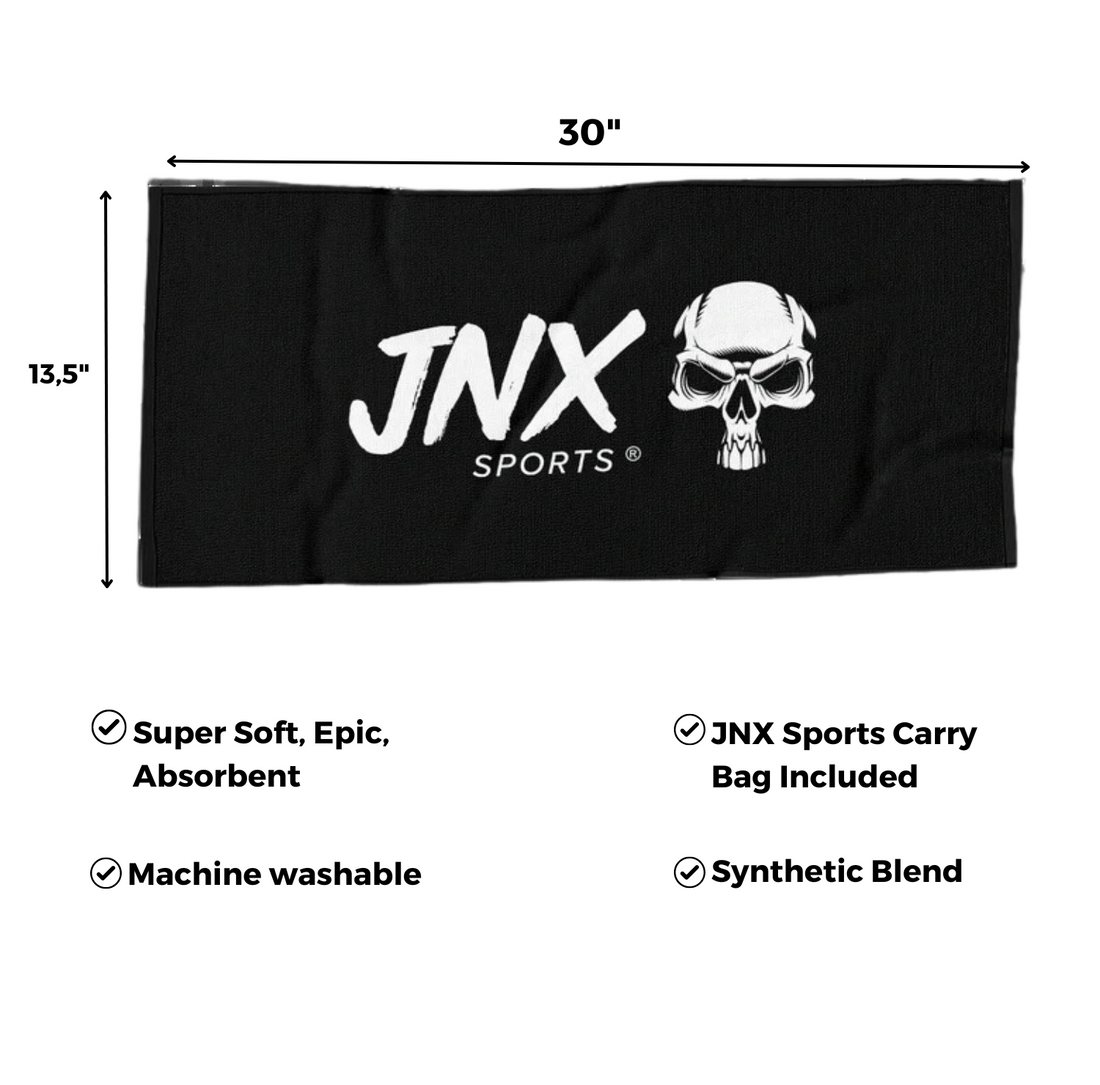 JNX Sports Gym Towels, Synthetic Blend, Carry Bag Included, 1 pc - Ultimate Sup Singapore
