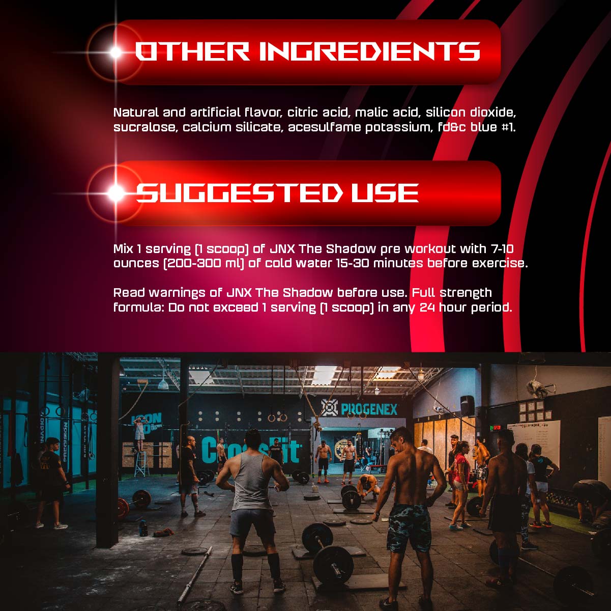 JNX Sports, Shadow! Pre-Workout, 30 Sers - Ultimate Sup Singapore