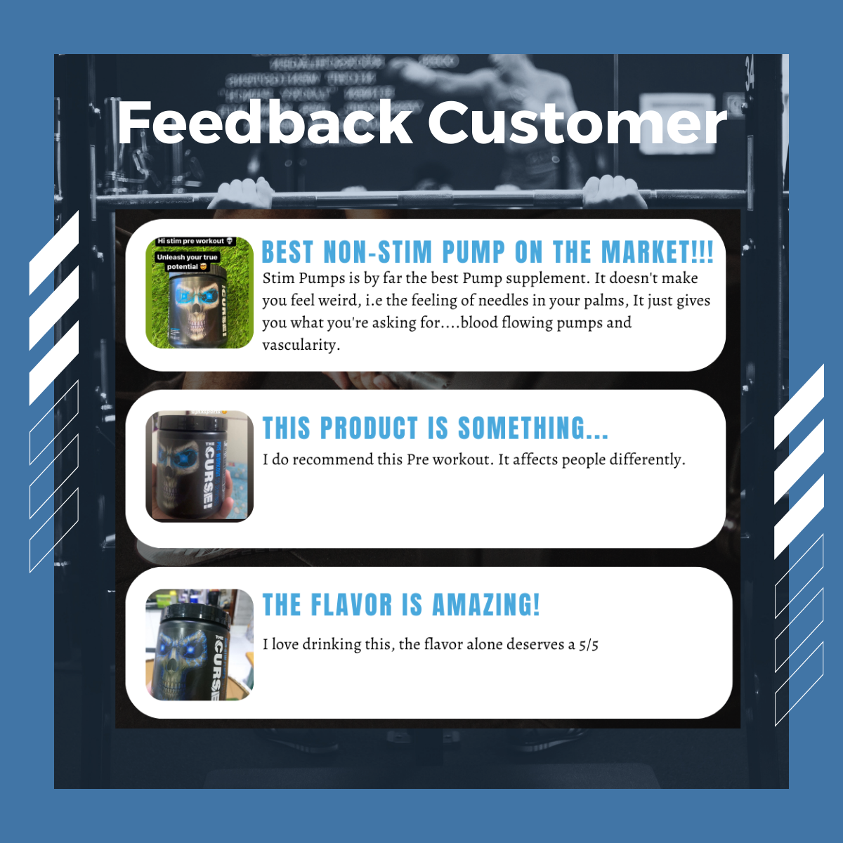 JNX Sports, The Curse Non-Stim Pumps, 266g - Ultimate Sup Singapore