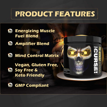 JNX Sports, The Curse Pre-Workout 20-50 sers - Ultimate Sup Singapore