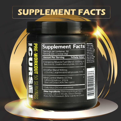 JNX Sports, The Curse Pre-Workout 20-50 sers - Ultimate Sup Singapore