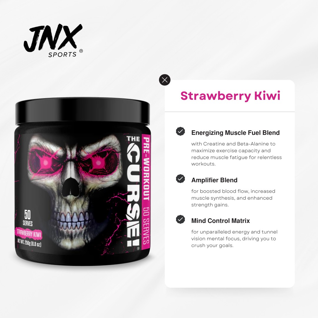 JNX Sports, The Curse Pre-Workout 20-50 sers - Ultimate Sup Singapore