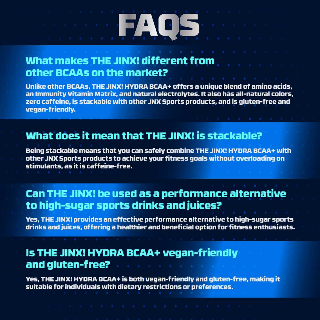 JNX Sports, The Jinx!, Hydra BCAA+, 30 Servings - Ultimate Sup Singapore