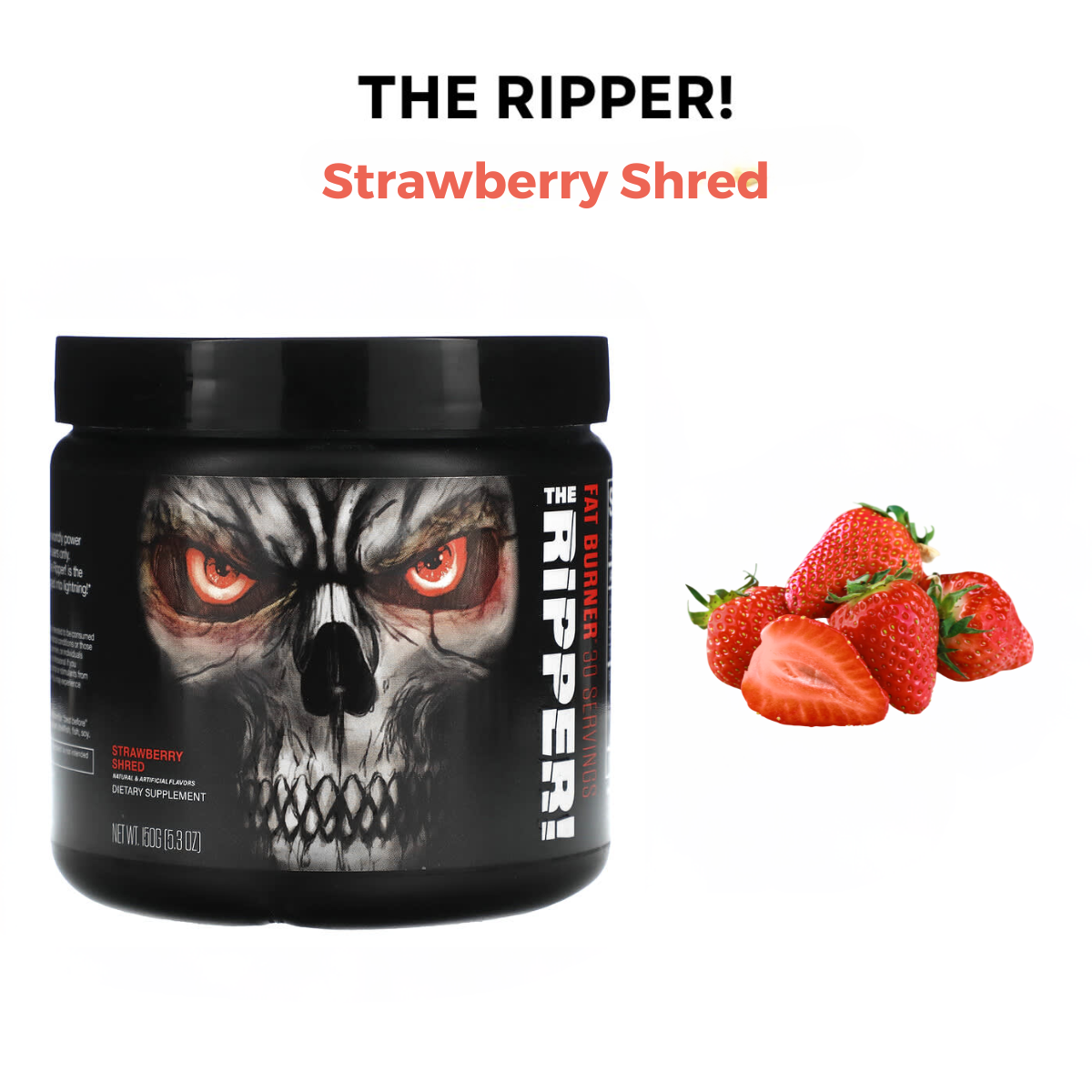 JNX Sports, The Ripper Fat Burner, 0.33 lb (150 g) - Ultimate Sup Singapore