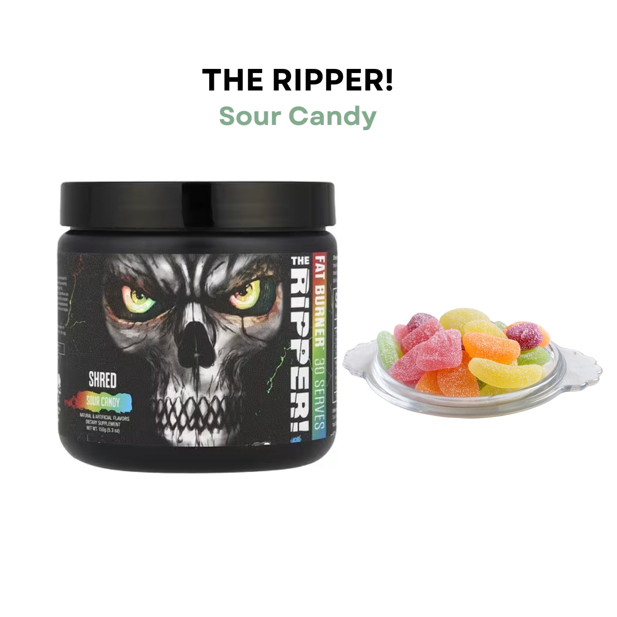 JNX Sports, The Ripper Fat Burner, 0.33 lb (150 g) - Ultimate Sup Singapore