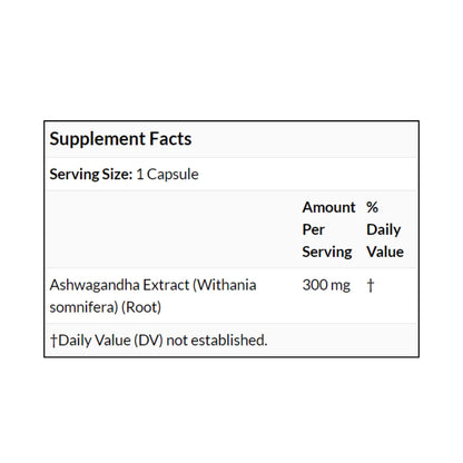 Jarrow Formulas, Ashwagandha, 300 mg, 120 Veggie Capsules - Ultimate Sup Singapore