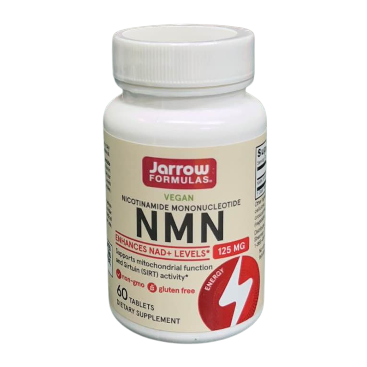 Jarrow Formulas, NMN (Nicotinamide Mononucleotide), 125 mg, 60 Tablets - Ultimate Sup Singapore