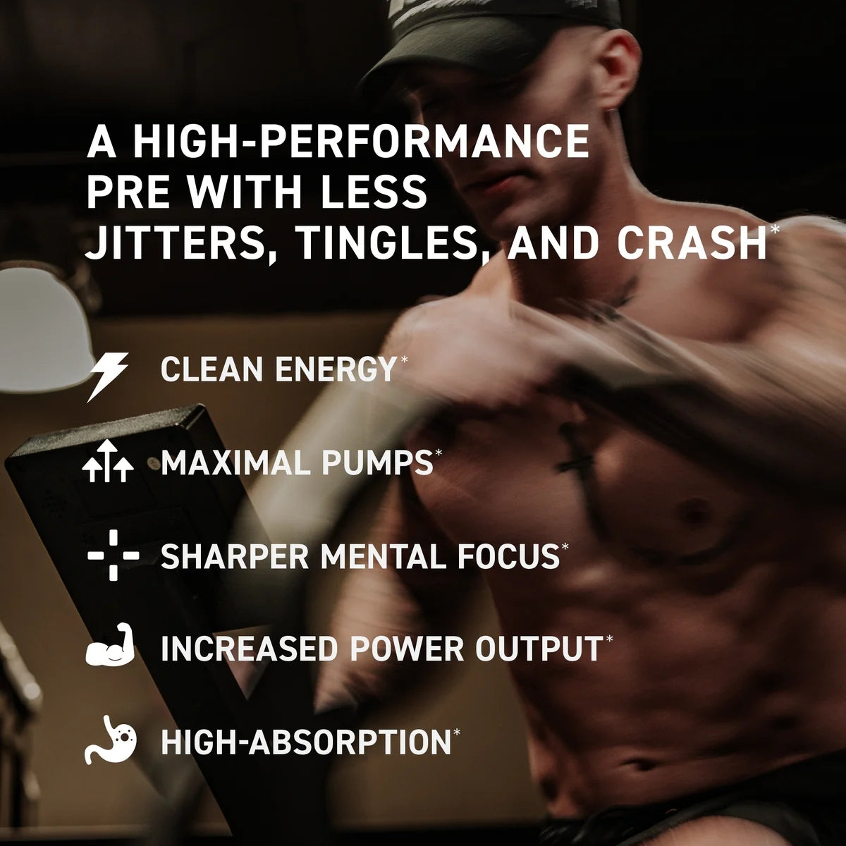 Kaged Pre-Workout Max, High-Absorption Technology, Maximal Pumps, Tingle-Free 20 servings - Ultimate Sup Singapore