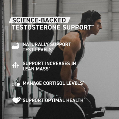 Kaged Test Booster, Premium Hormone Managment, Tongkat Ali 60 veggie capsules - Ultimate Sup Singapore