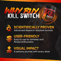 Mutant KILL SWITCH Thermo, Explosive Thermogenic, fat Burner, Fasted Cardio, Burn Energy Drink, 162g - Ultimate Sup Singapore