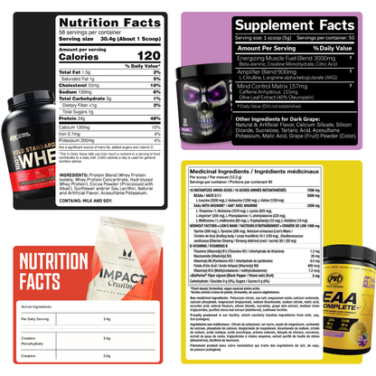 LEAN MUSCLE Stack, Build Muscle, Boost Recovery and Strength - Ultimate Sup Singapore
