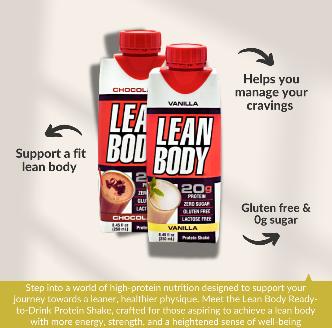 Labrada, Lean Body Ready-to-Drink Protein Shake, 8.5oz - Ultimate Sup Singapore