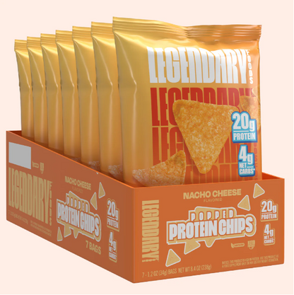 Legendary Foods, Popped Protein Chip, 3-7packs, Various Flavors - Ultimate Sup Singapore