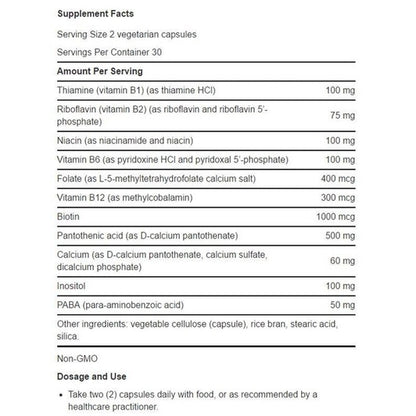 Life Extension, BioActive Complete B-Complex, 60 Caps - Ultimate Sup Singapore