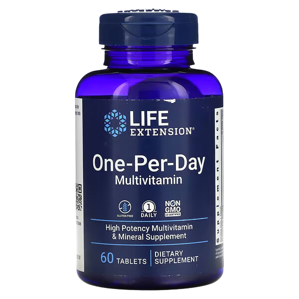 Life Extension, One-Per-Day Multivitamin, 60 Tablets - Ultimate Sup Singapore