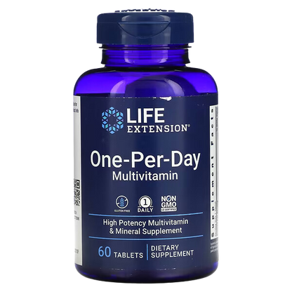 Life Extension, One-Per-Day Multivitamin, 60 Tablets - Ultimate Sup Singapore