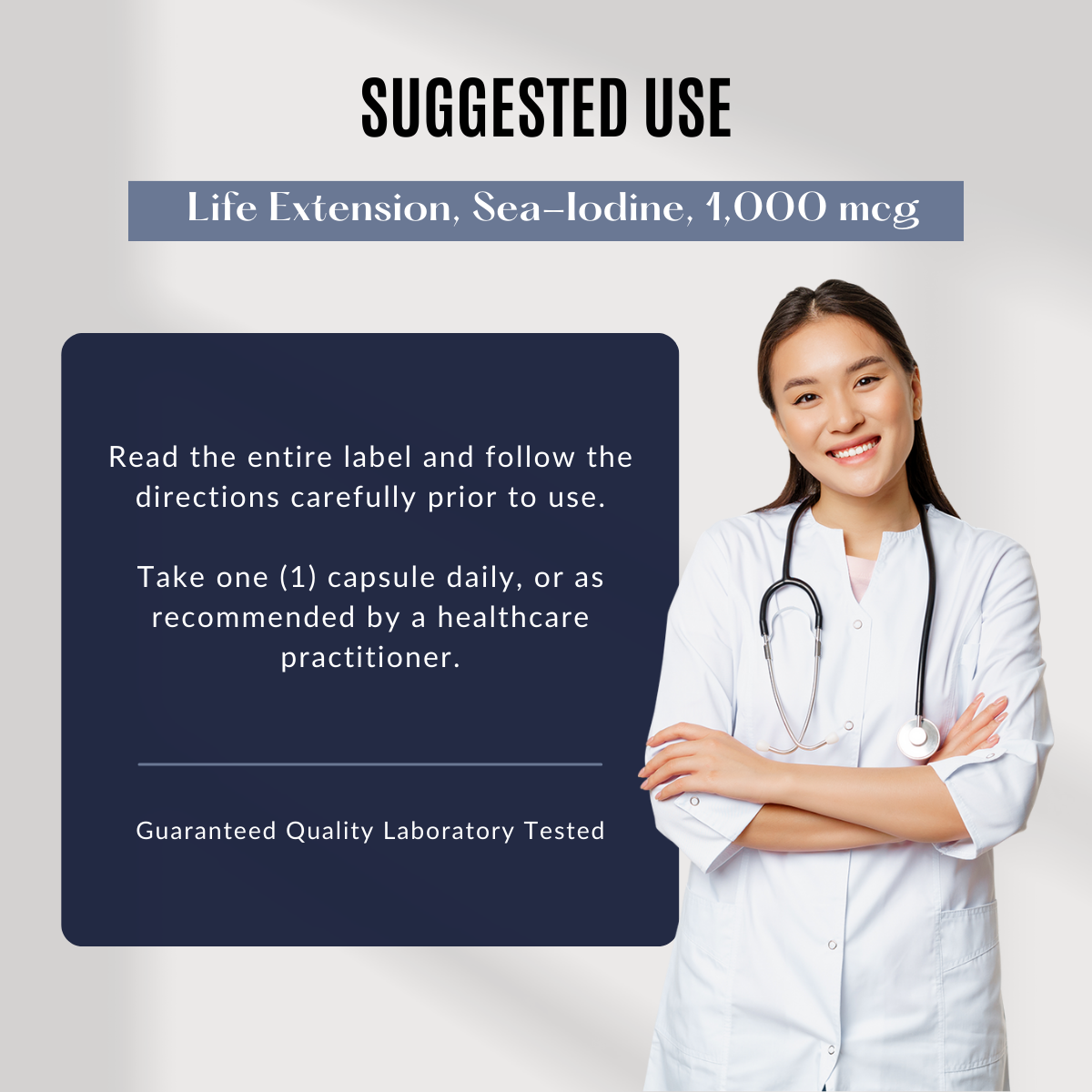 Life Extension, Sea-Iodine, 1,000 mcg, 60 Vegetarian Capsules - Ultimate Sup Singapore