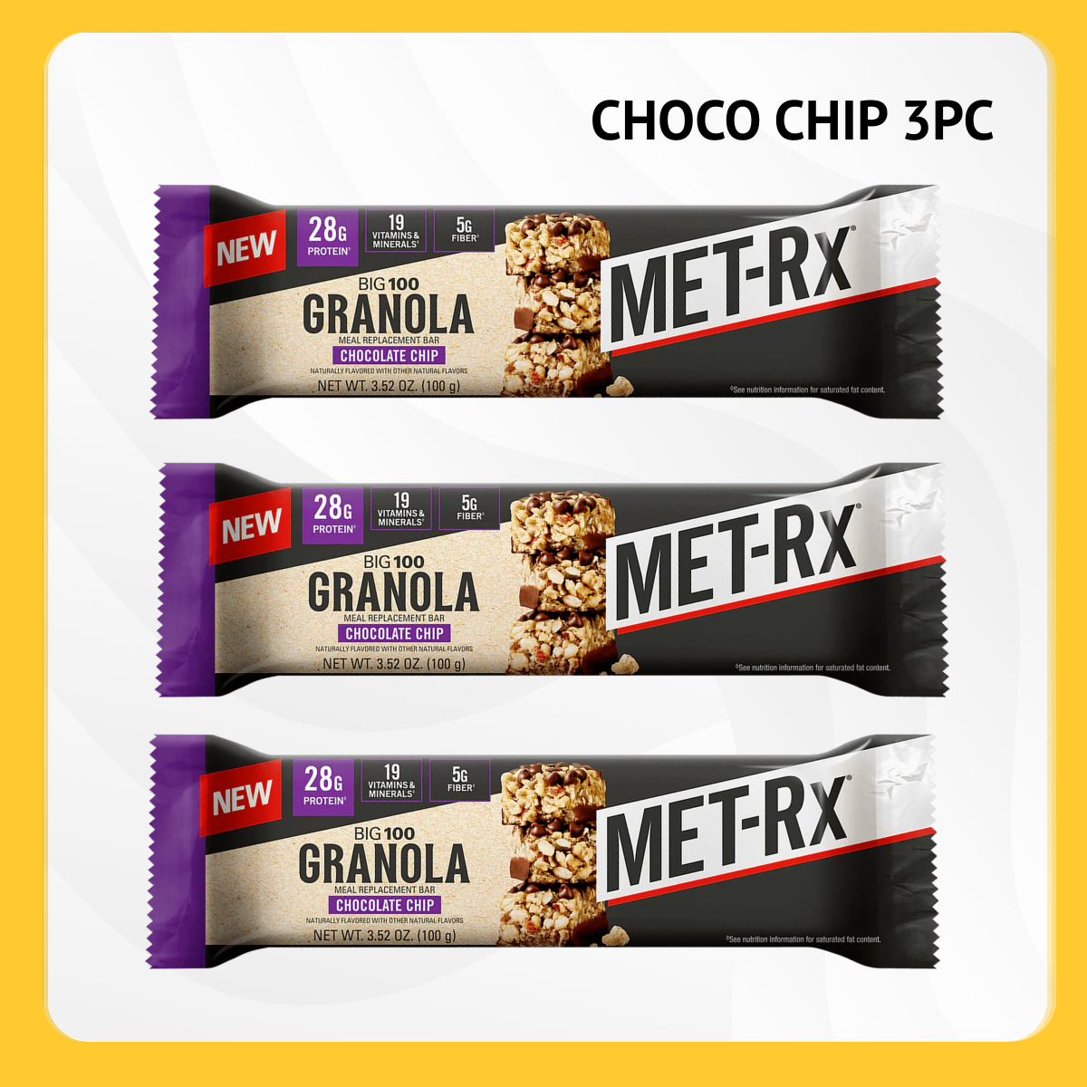 MET-Rx Big 100 Protein Bars, Meal Replacement, 3-9 bars - Ultimate Sup Singapore