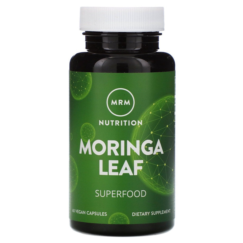 MRM Nutrition, Moringa Leaf, Health Supplement, Organic & Raw Superfood, Dietary Supplement, 60 Vegan Capsules - Ultimate Sup Singapore