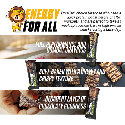 MusclePharm, Combat Crunch, 3-12 bars - Ultimate Sup Singapore