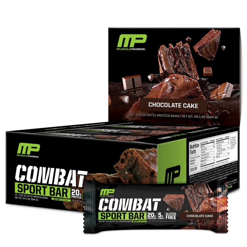 MusclePharm, Combat Crunch, 3-12 bars - Ultimate Sup Singapore