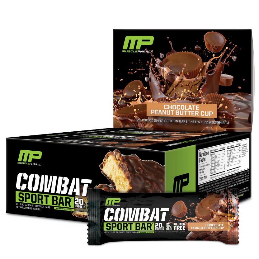 MusclePharm, Combat Crunch, 3-12 bars - Ultimate Sup Singapore