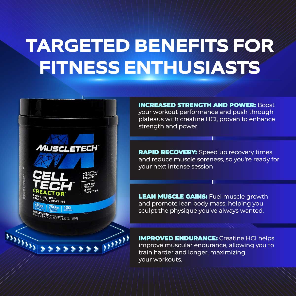 MuscleTech, Cell Tech Creactor, 120 Servings - Ultimate Sup Singapore