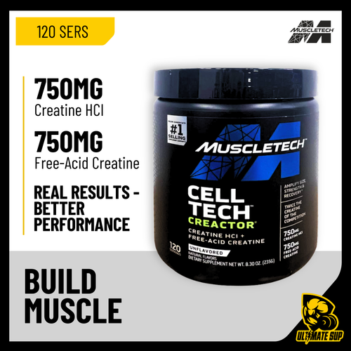 MuscleTech, Cell Tech Creactor, 120 Servings - Ultimate Sup Singapore