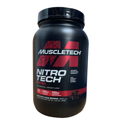 MuscleTech, Nitro Tech Ripped Protein 2-4 lbs - Ultimate Sup Singapore