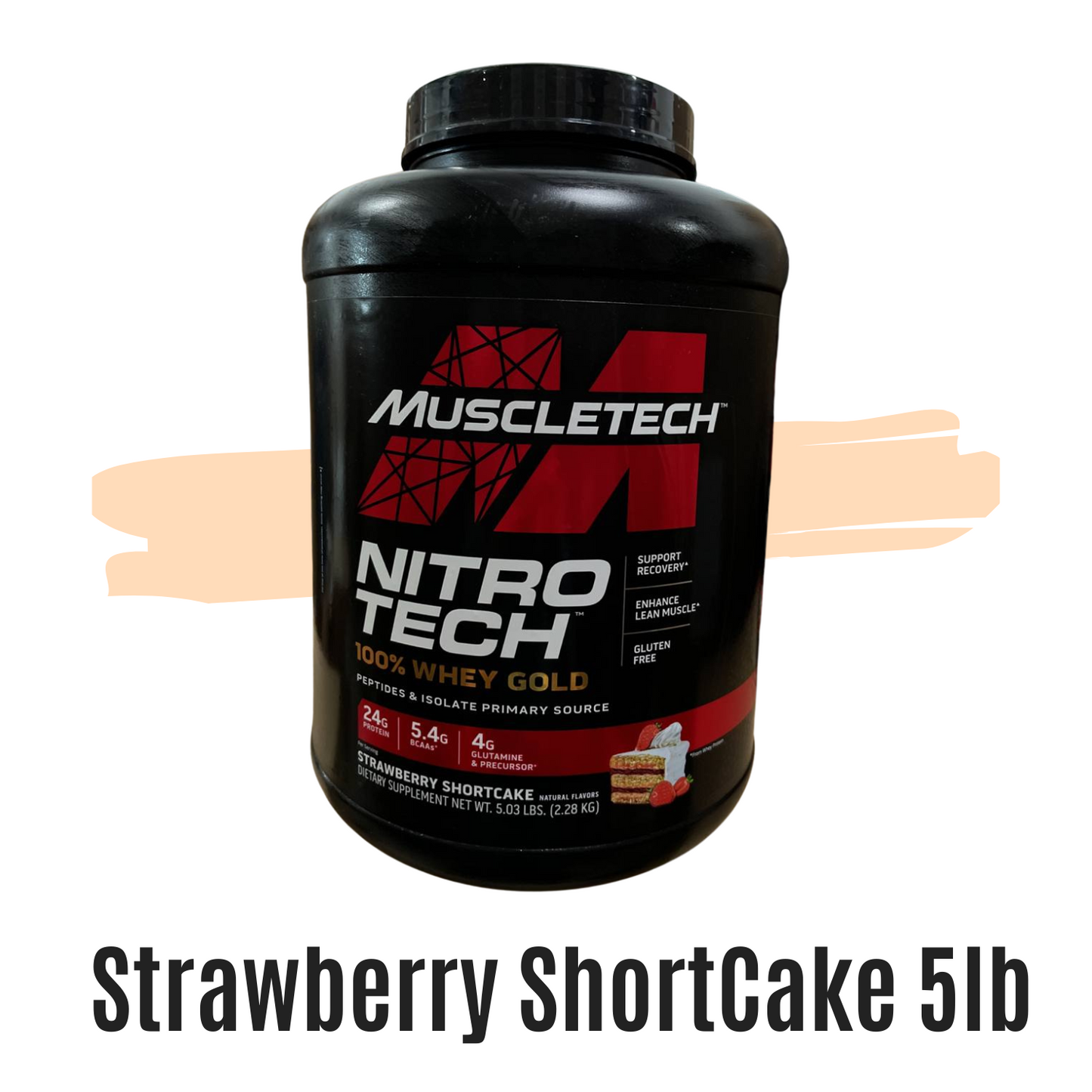 MuscleTech, Nitro Tech Whey Gold, 2-8lbs - Ultimate Sup Singapore