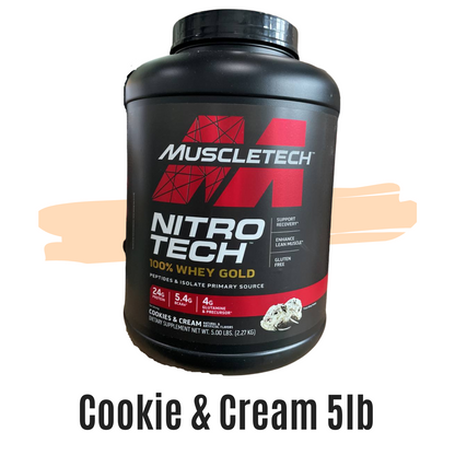 MuscleTech, Nitro Tech Whey Gold, 2-8lbs - Ultimate Sup Singapore