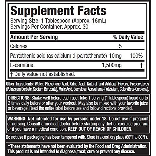 Muscletech, 100% L-Carnitine 1500, 473 ml - Ultimate Sup Singapore
