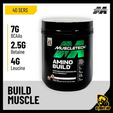 Muscletech, Amino Build, 593g - Ultimate Sup Singapore