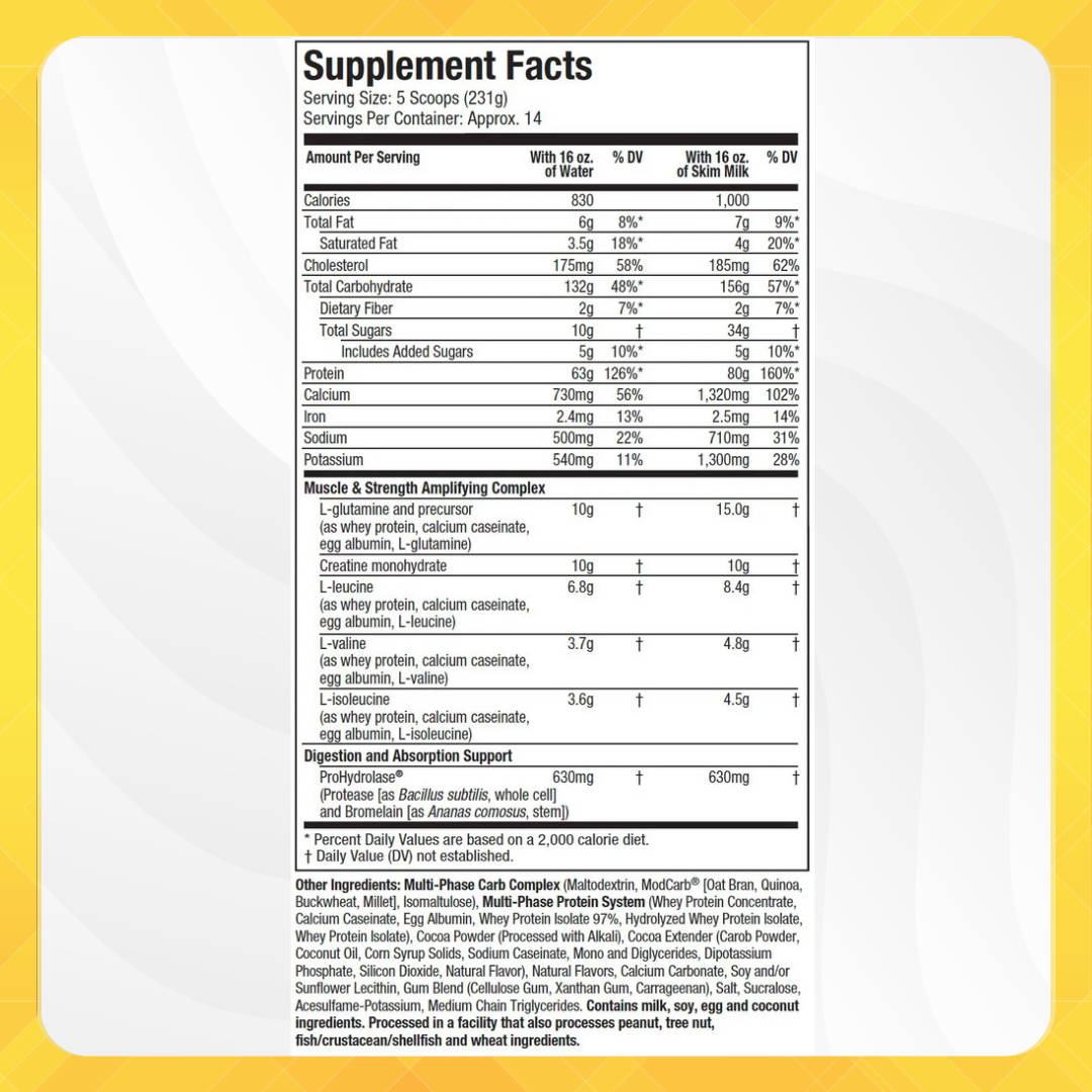 Muscletech, Elite Mass Tech, 6-7 lbs - Ultimate Sup Singapore