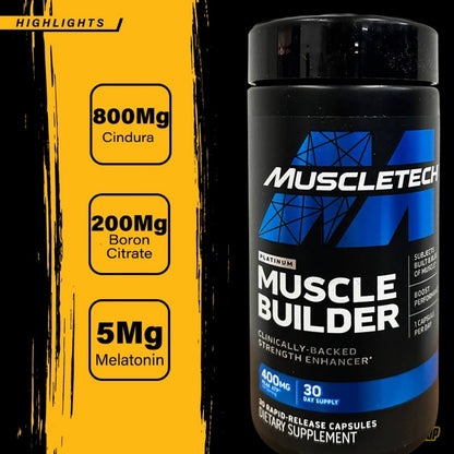 Muscletech Pro Series, Muscle Builder | 30 Rapid-Release Caps - Ultimate Sup Singapore
